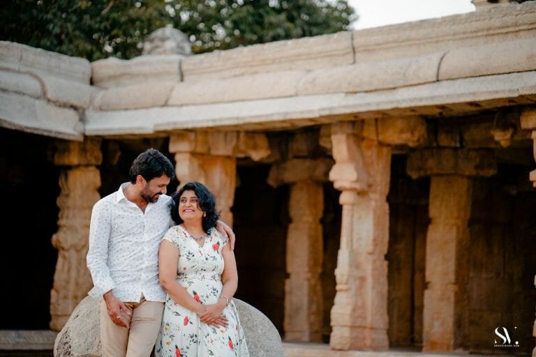 Sravanti & Harinath | Pre Wedding Lepakshi Nandi Temple | Bangalore - photograph 8