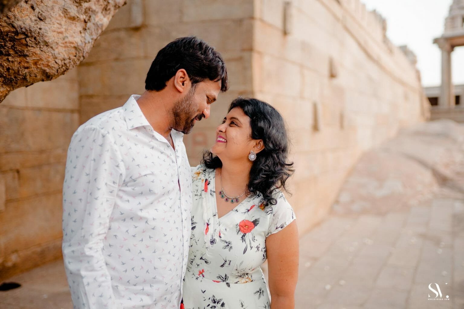 Sravanti & Harinath | Pre Wedding Lepakshi Nandi Temple | Bangalore - photograph 1