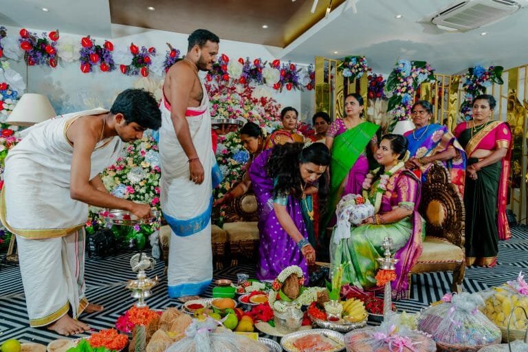 Amrutha & Prabhu | Engagement Photography & Cinematic video Bangalore - photograph 81