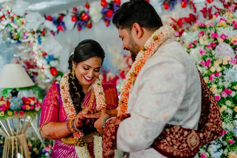 Amrutha & Prabhu | Engagement Photography & Cinematic video Bangalore - photograph 9