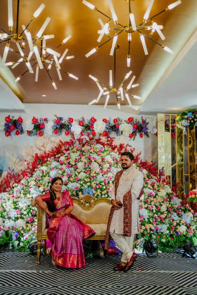 Amrutha & Prabhu | Engagement Photography & Cinematic video Bangalore - photograph 2