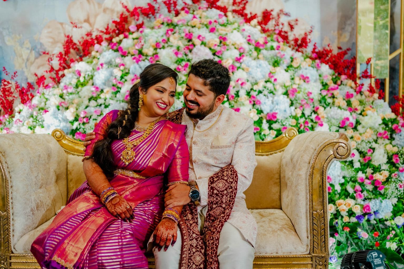 Amrutha & Prabhu | Engagement Photography & Cinematic video Bangalore - photograph 1